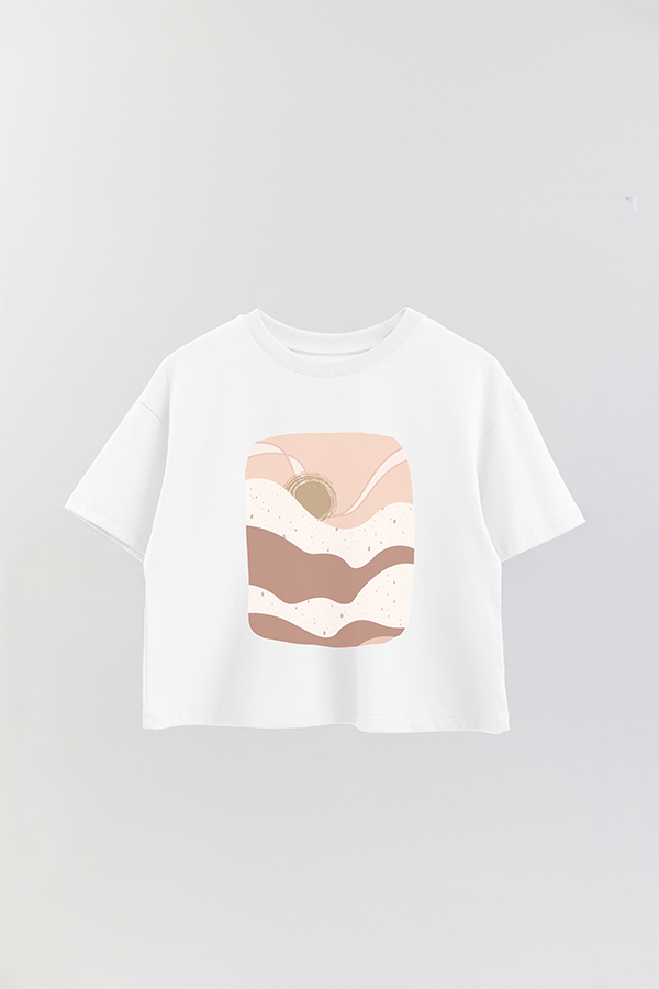 REMERA CROP ESTAMPADA ART 92