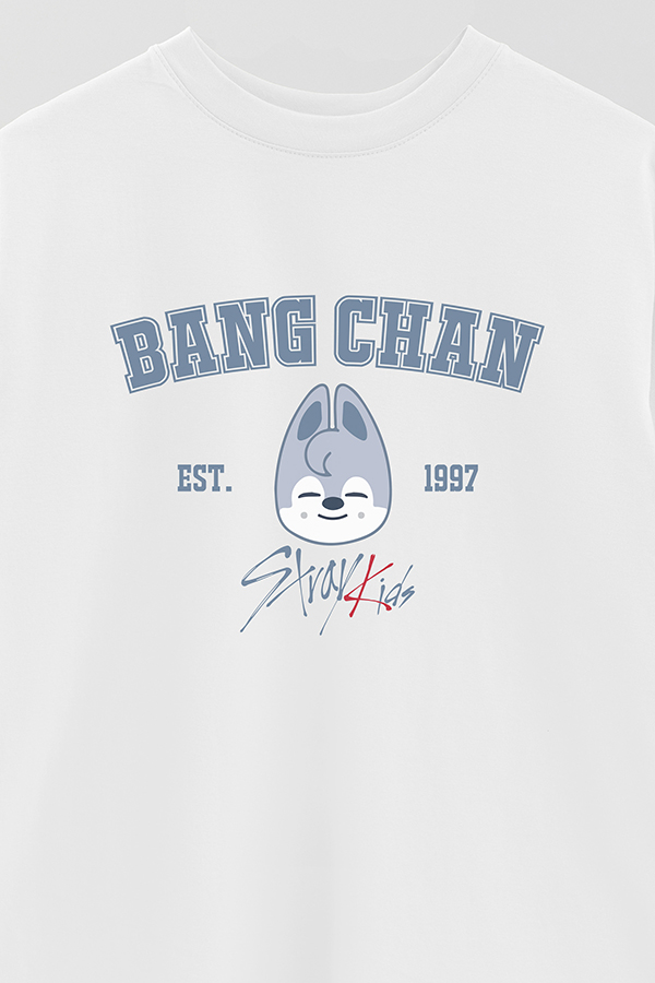 REMERA OVER ESTAMPADA SKZOO3 BANGCHAN
