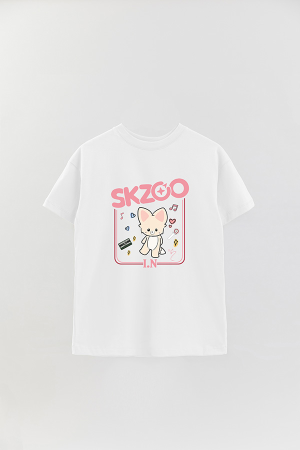 REMERA OVER ESTAMPADA SKZOO2 I.N