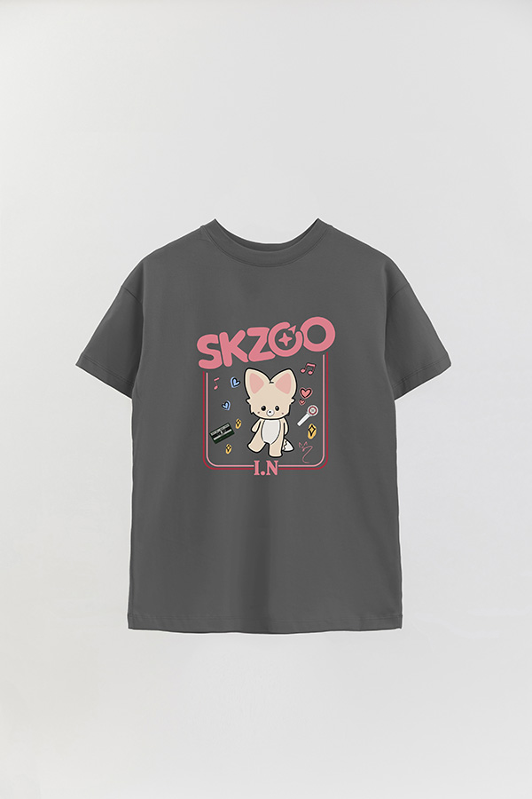 REMERA OVER ESTAMPADA SKZOO2 I.N