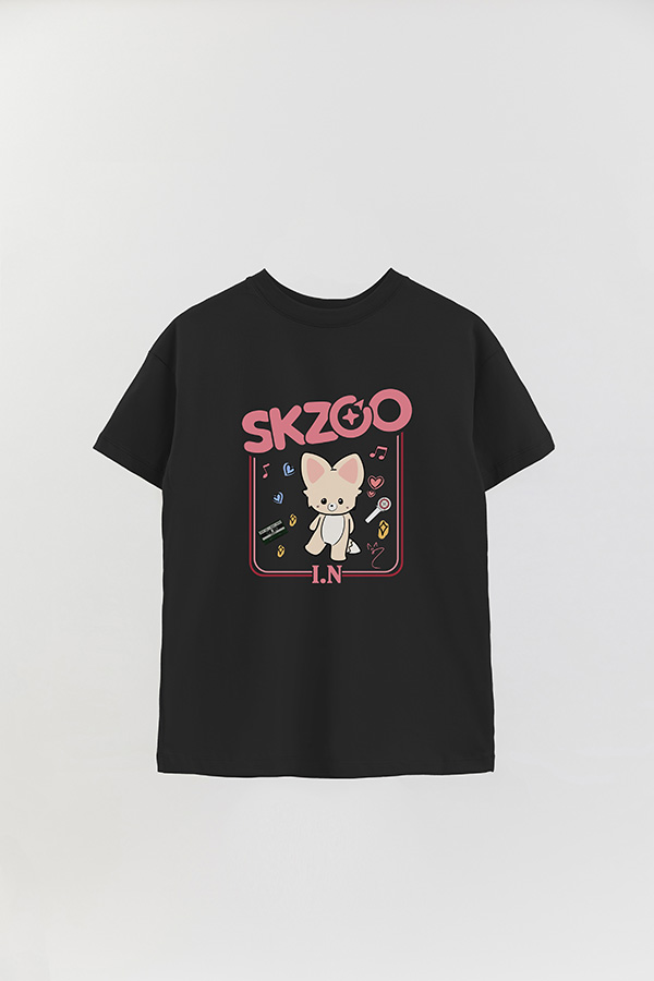 REMERA OVER ESTAMPADA SKZOO2 I.N