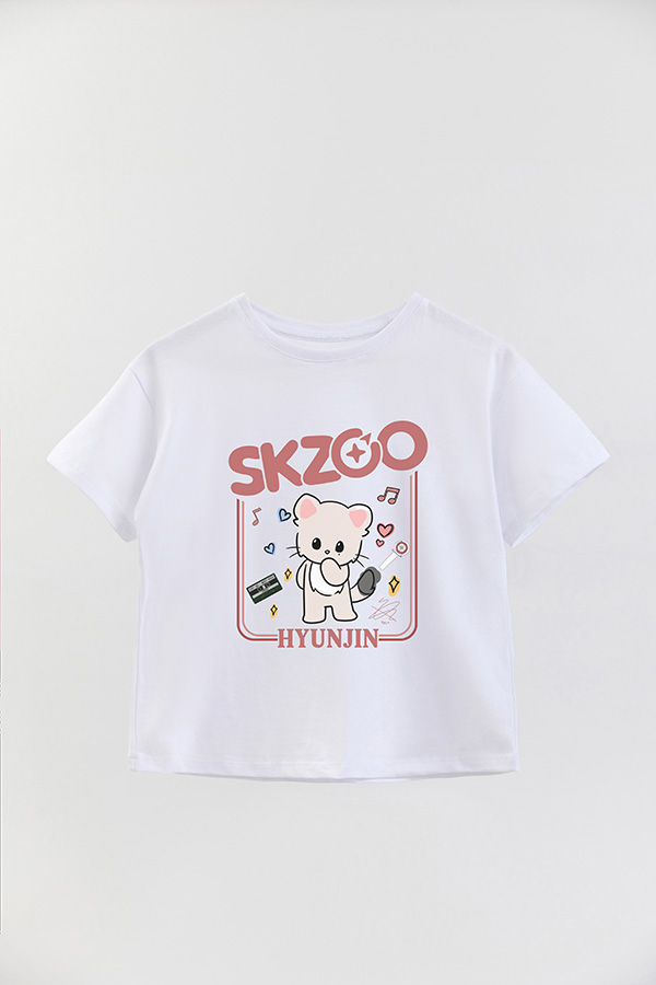 REMERA KID OVERSIZE SKZOO2 HYUNJIN