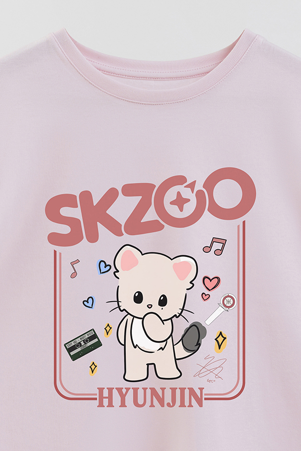 REMERA KID OVERSIZE SKZOO2 HYUNJIN