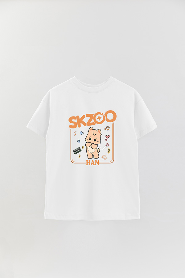 REMERA OVER ESTAMPADA SKZOO2 HAN