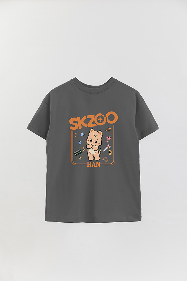 REMERA OVER ESTAMPADA SKZOO2 HAN