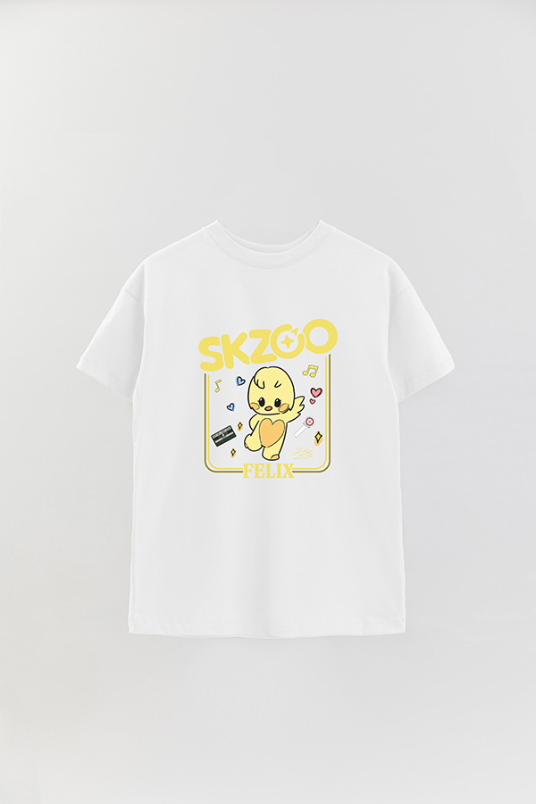 REMERA OVER ESTAMPADA SKZOO2 FELIX