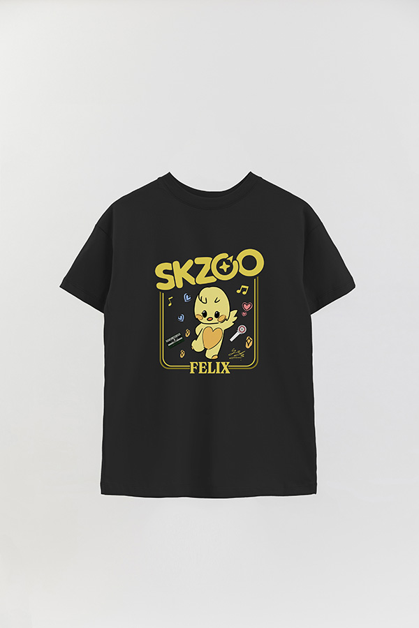 REMERA OVER ESTAMPADA SKZOO2 FELIX