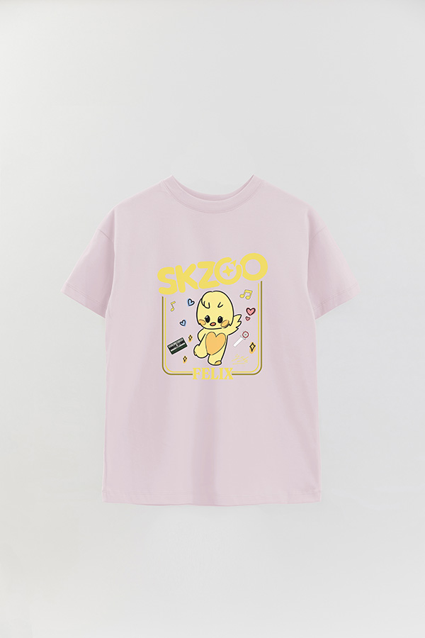 REMERA OVER ESTAMPADA SKZOO2 FELIX