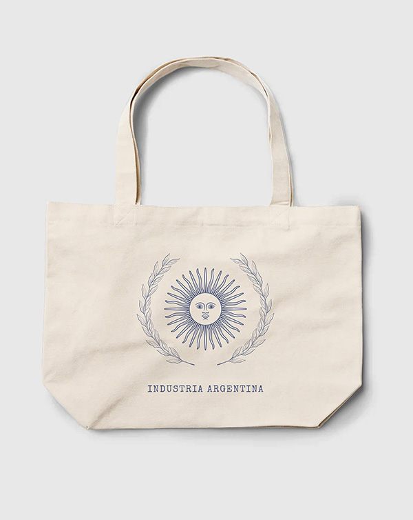 TOTE BAG LAUREL INDUSTRIA ARGENTINA