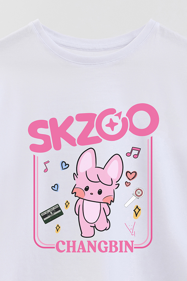 REMERA KID OVERSIZE SKZOO2 CHANGBIN