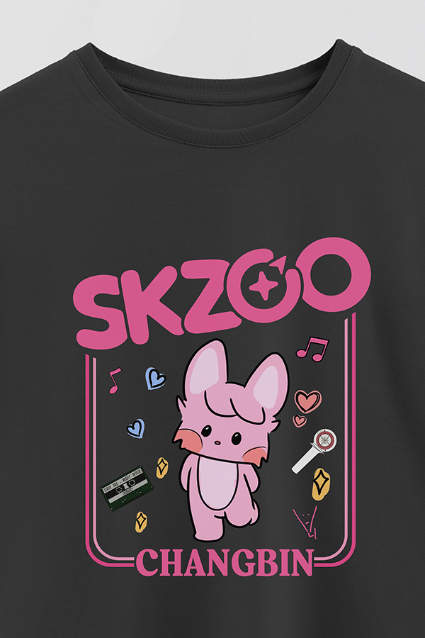 REMERA KID OVERSIZE SKZOO2 CHANGBIN