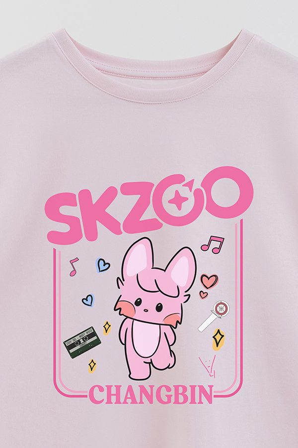 REMERA KID OVERSIZE SKZOO2 CHANGBIN