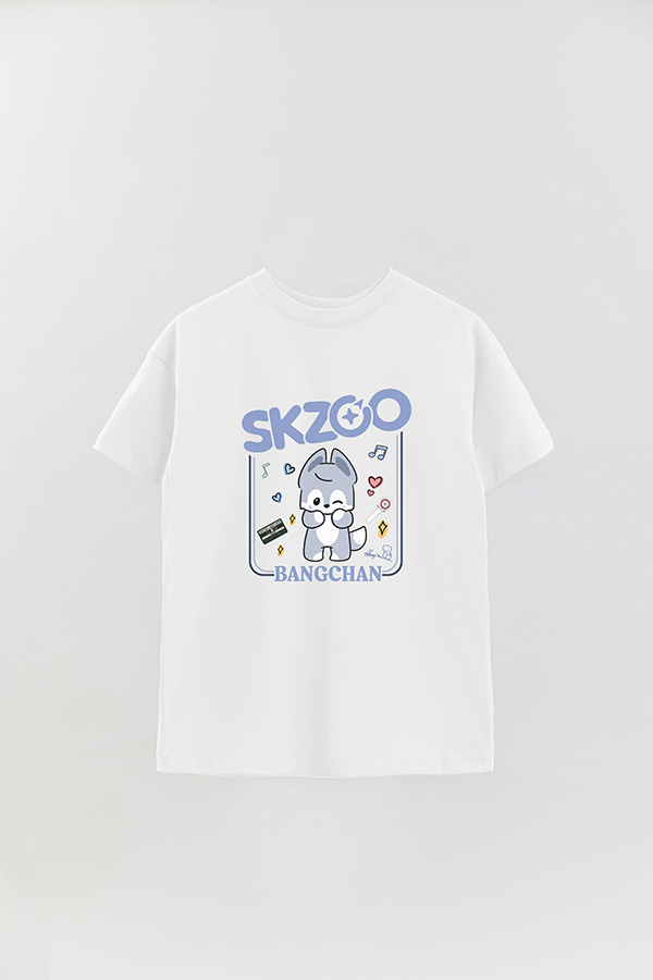 REMERA OVER ESTAMPADA SKZOO2 BANGCHAN