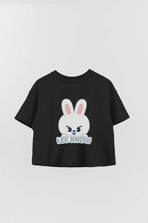 REMERA CROP ESTAMPADA SKZOO1 LEE KNOW