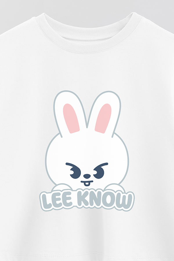 REMERA CROP ESTAMPADA SKZOO1 LEE KNOW
