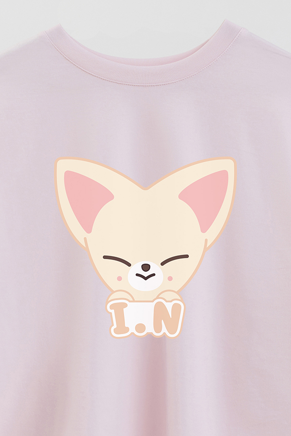 REMERA CROP ESTAMPADA SKZOO1 I.N