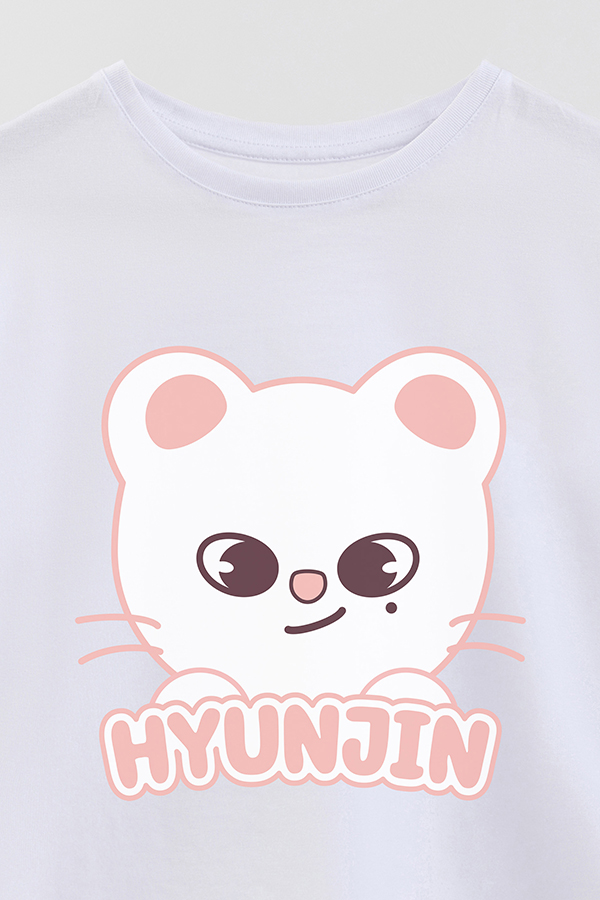 REMERA KID OVERSIZE SKZOO1 HYUNJIN