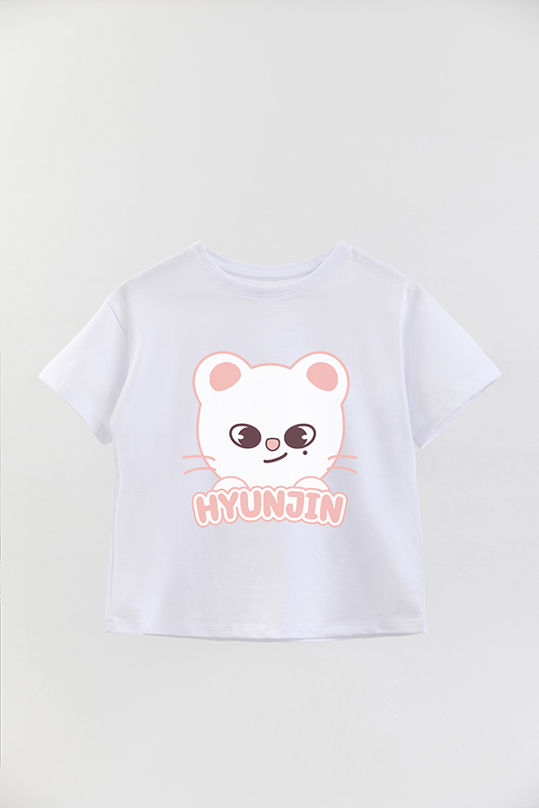 REMERA KID OVERSIZE SKZOO1 HYUNJIN