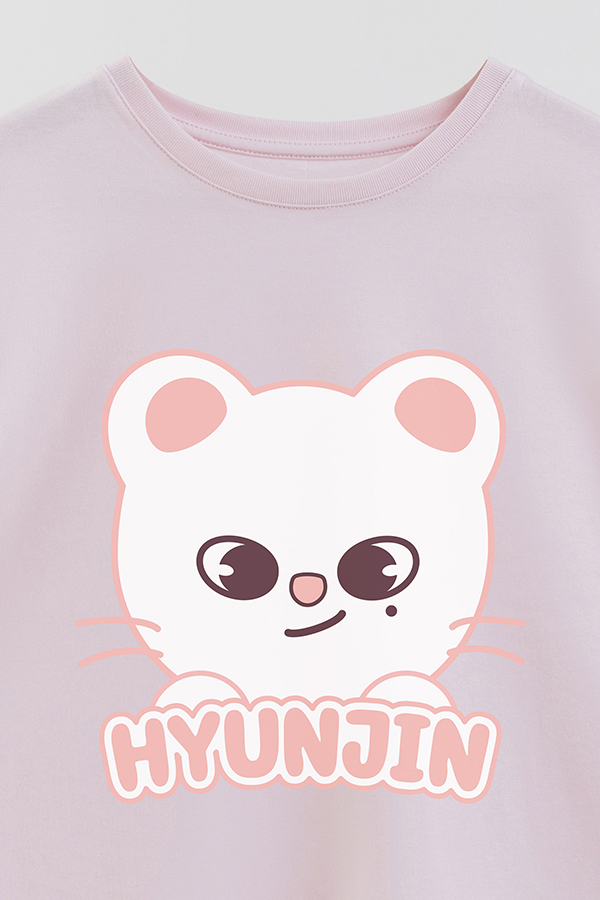 REMERA KID OVERSIZE SKZOO1 HYUNJIN