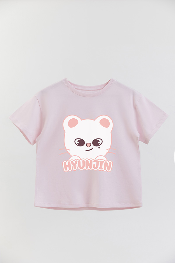 REMERA KID OVERSIZE SKZOO1 HYUNJIN