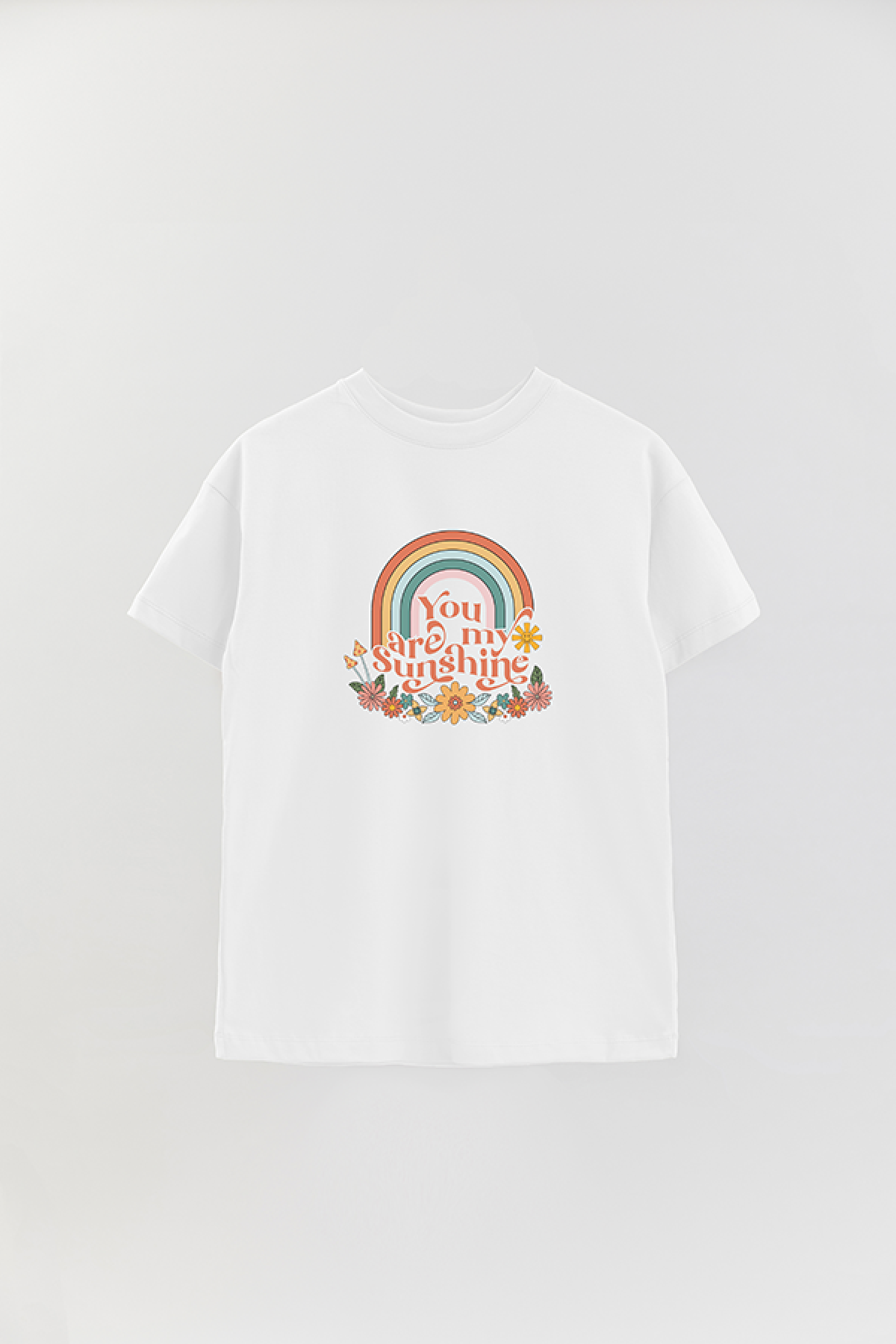 REMERA OVER ESTAMPADA BH2 YOU ARE MY SUNSHINE