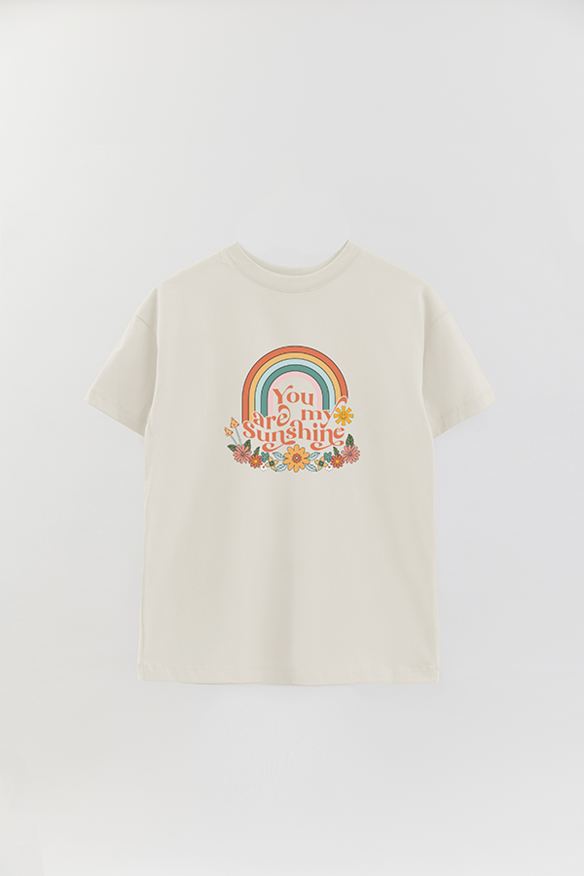 REMERA OVER ESTAMPADA BH2 YOU ARE MY SUNSHINE