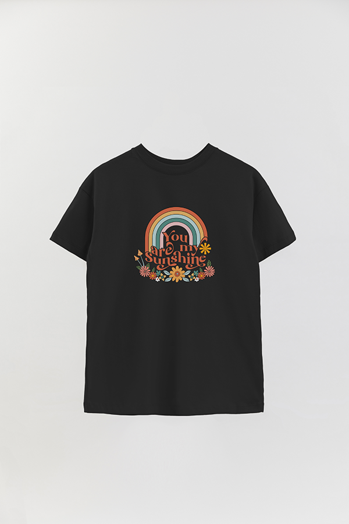 REMERA OVER ESTAMPADA BH2 YOU ARE MY SUNSHINE