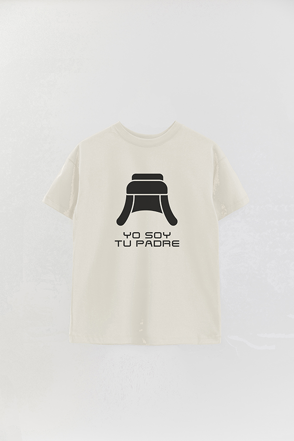 REMERA OVER ESTAMPADA DDP YO SOY TU PADRE