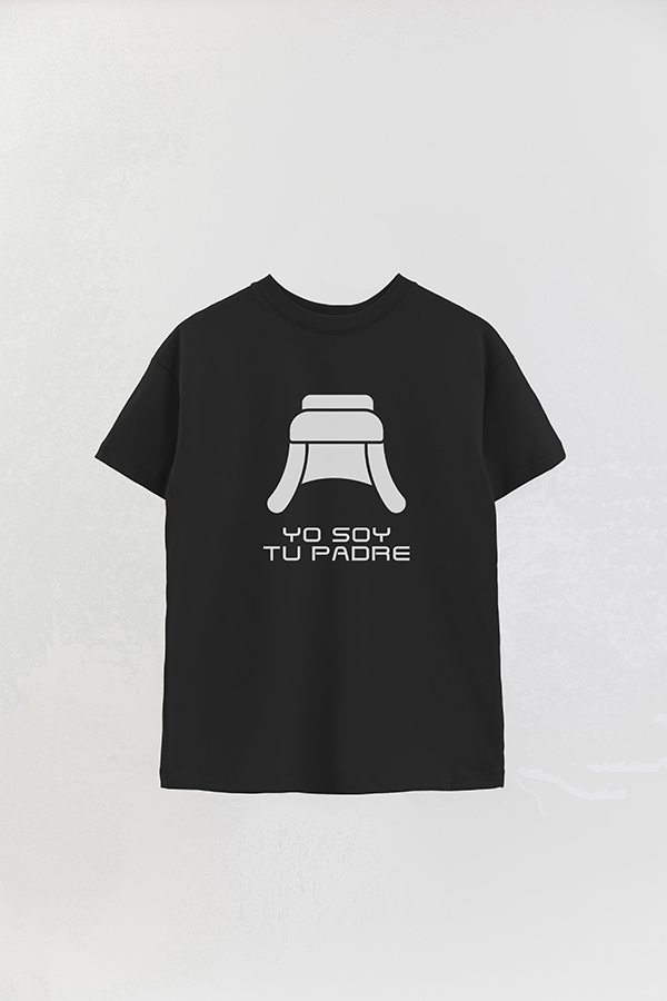 REMERA OVER ESTAMPADA DDP YO SOY TU PADRE
