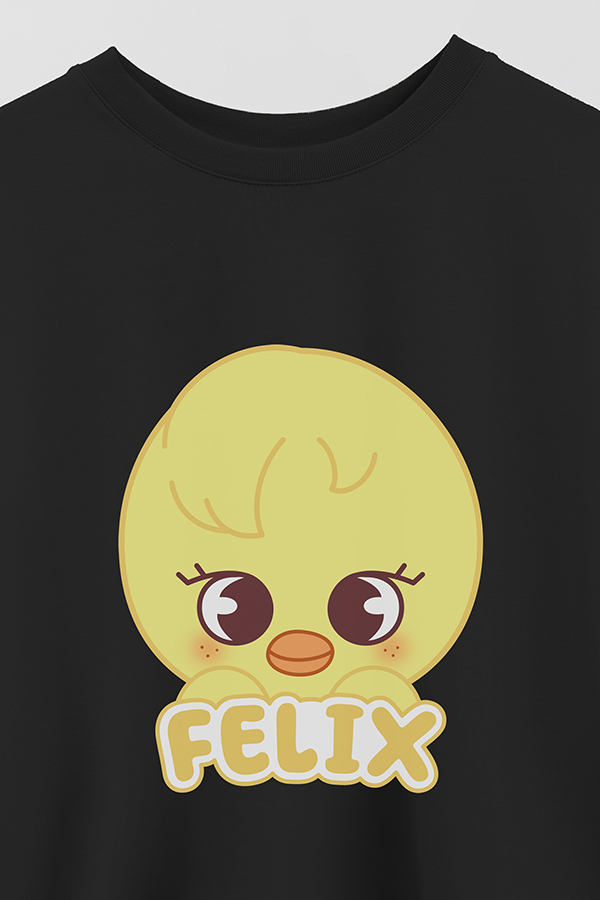 REMERA CROP ESTAMPADA SKZOO1 FELIX
