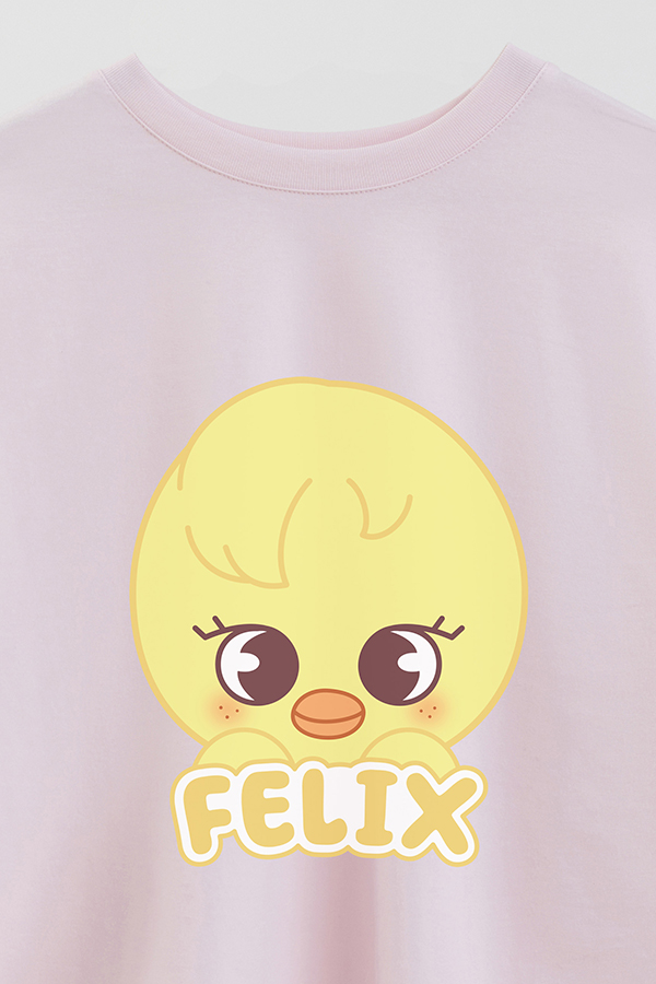 REMERA CROP ESTAMPADA SKZOO1 FELIX