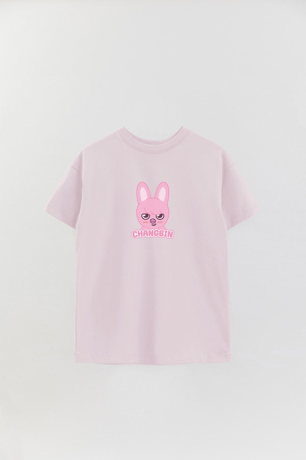 REMERA OVER ESTAMPADA SKZOO1 CHANGBIN