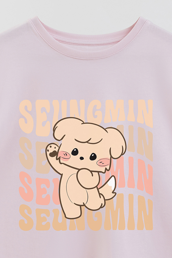 REMERA KID OVERSIZE SKZ RT SEUNGMIN