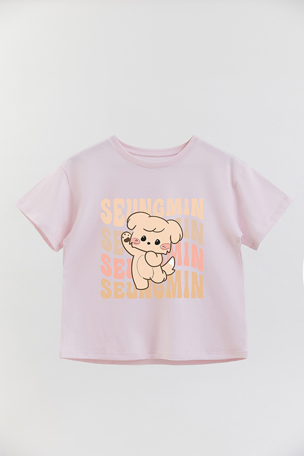 REMERA KID OVERSIZE SKZ RT SEUNGMIN