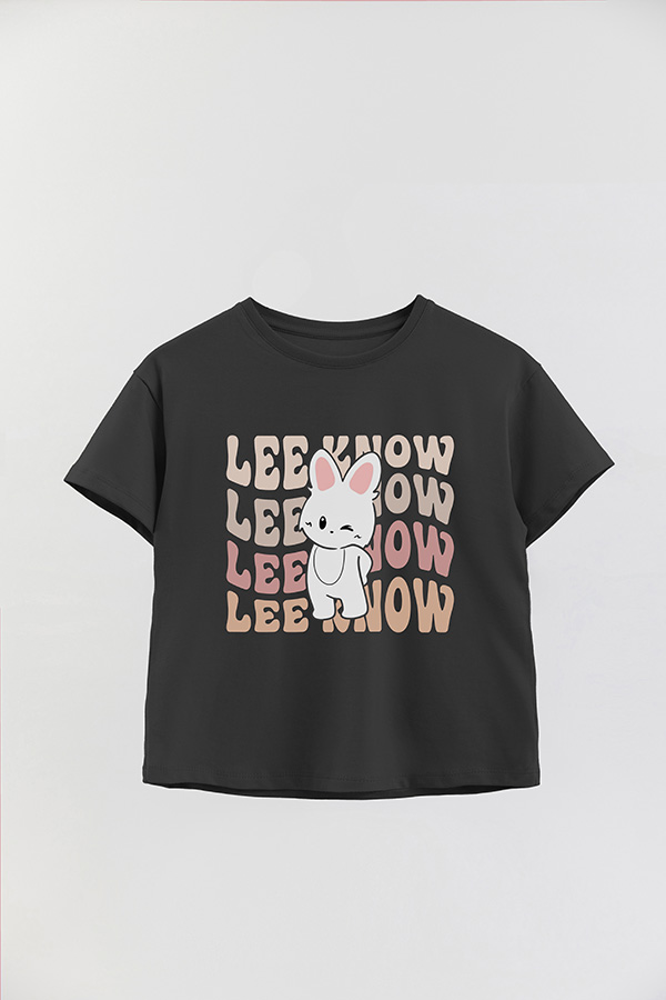REMERA KID OVERSIZE SKZ RT LEE KNOW