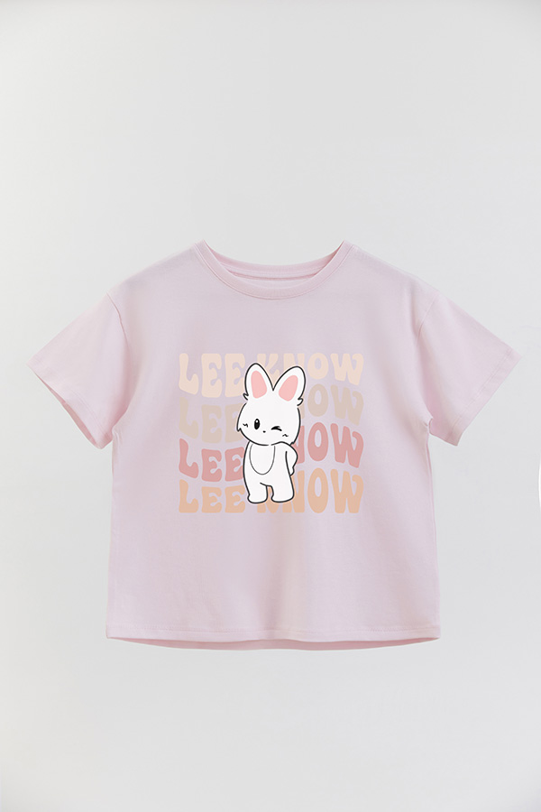 REMERA KID OVERSIZE SKZ RT LEE KNOW