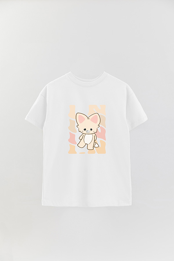 REMERA OVER ESTAMPADA SKZ RT I.N