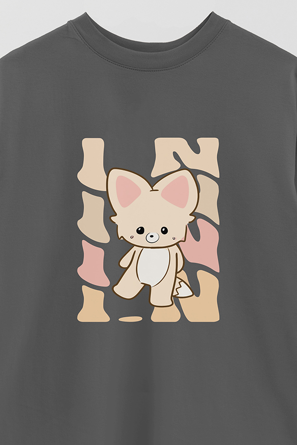 REMERA OVER ESTAMPADA SKZ RT I.N