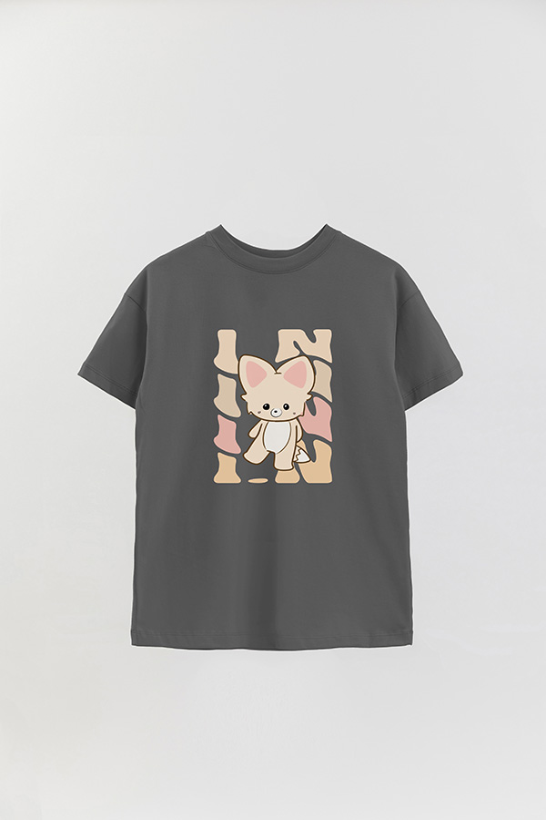 REMERA OVER ESTAMPADA SKZ RT I.N