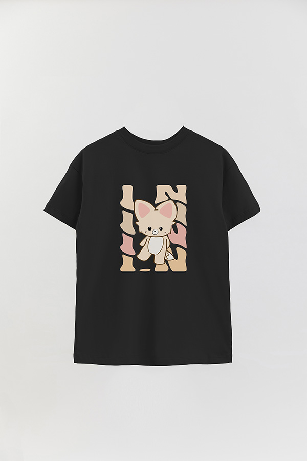 REMERA OVER ESTAMPADA SKZ RT I.N