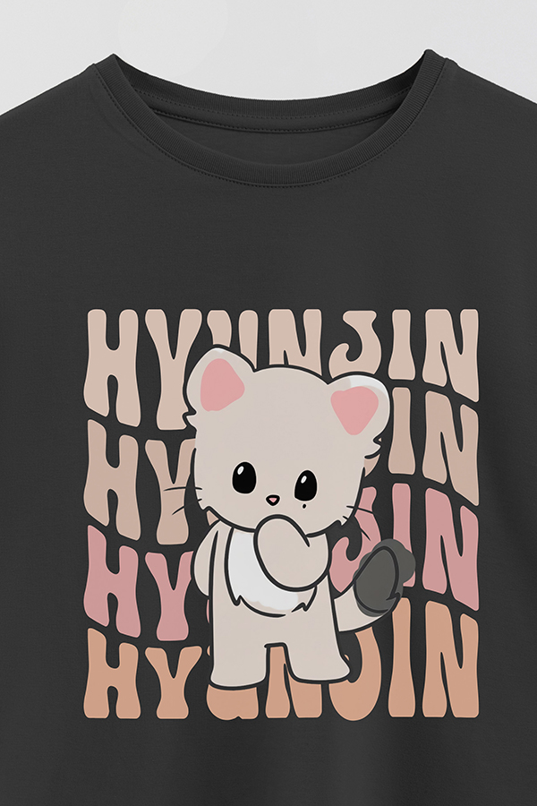 REMERA KID OVERSIZE SKZ RT HYUNJIN