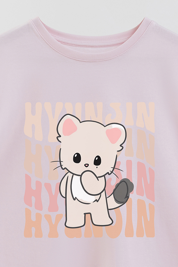 REMERA KID OVERSIZE SKZ RT HYUNJIN