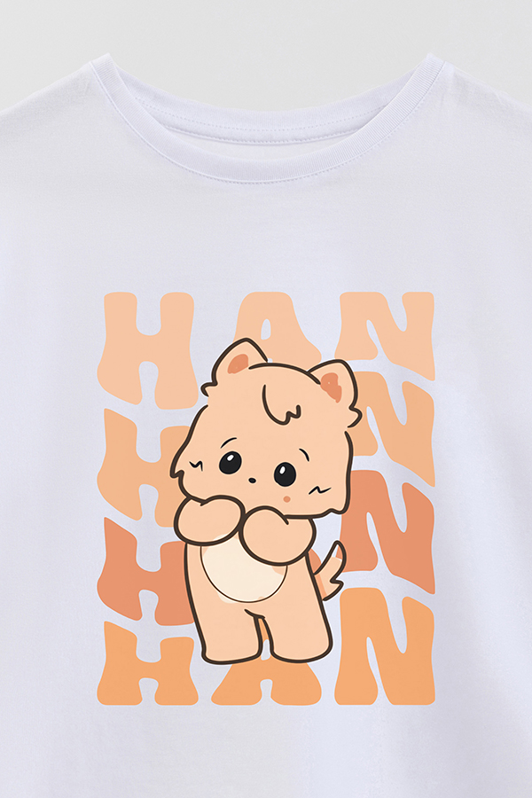 REMERA KID OVERSIZE SKZ RT HAN