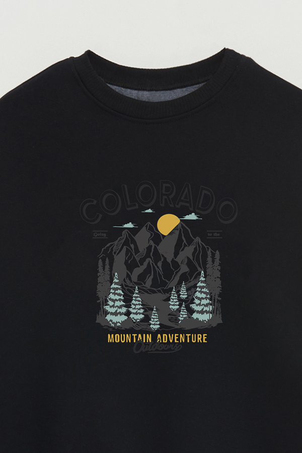 BUZO CREWNECK ESTAMPADO WESTERN OUTDOORS
