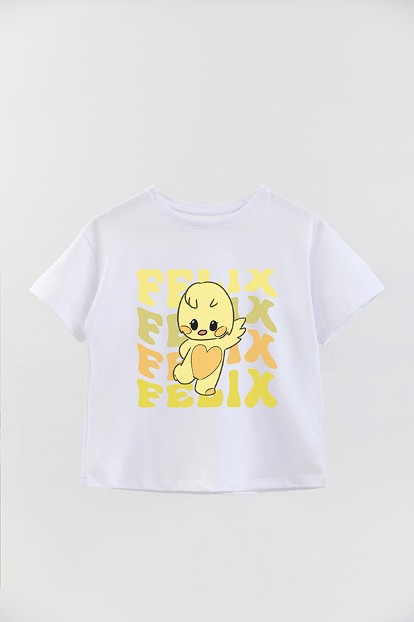 REMERA KID OVERSIZE SKZ RT FELIX