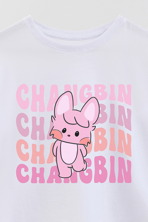 REMERA KID OVERSIZE SKZ RT CHANGBIN