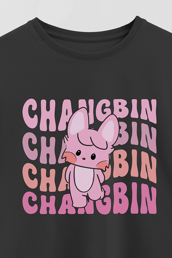 REMERA KID OVERSIZE SKZ RT CHANGBIN