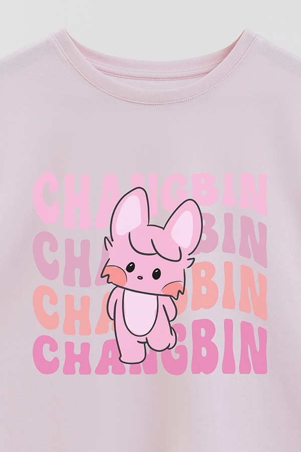 REMERA KID OVERSIZE SKZ RT CHANGBIN
