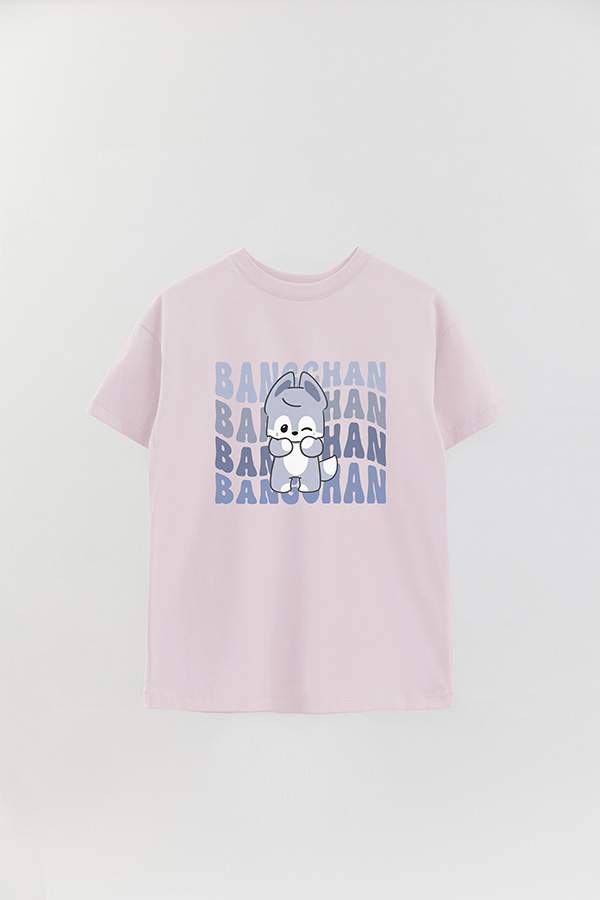 REMERA OVER ESTAMPADA SKZ RT BANGCHAN