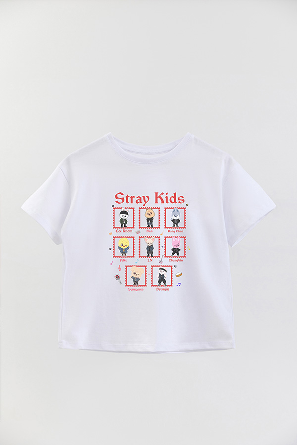 REMERA KID OVERSIZE STRAY KIDS 9